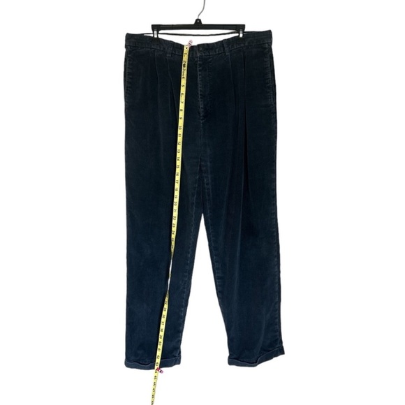 Brooks Brothers navy blue pants with front pleats size W38/L34 - Picture 3 of 6